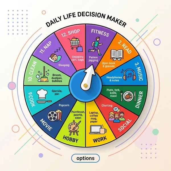 10 Formas Creativas de Usar la Ruleta de Decisiones en tu Vida Diaria